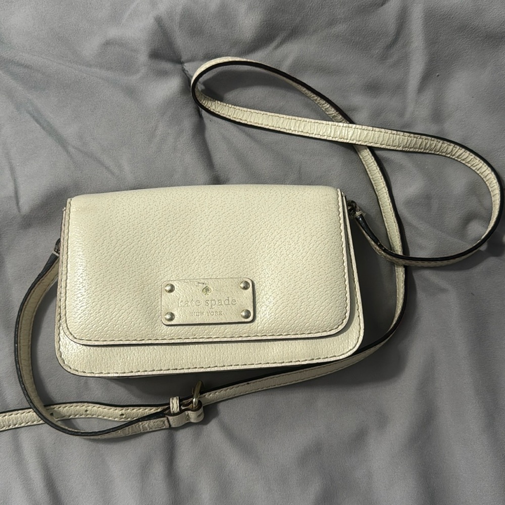 Cross body Kate spade leather bag